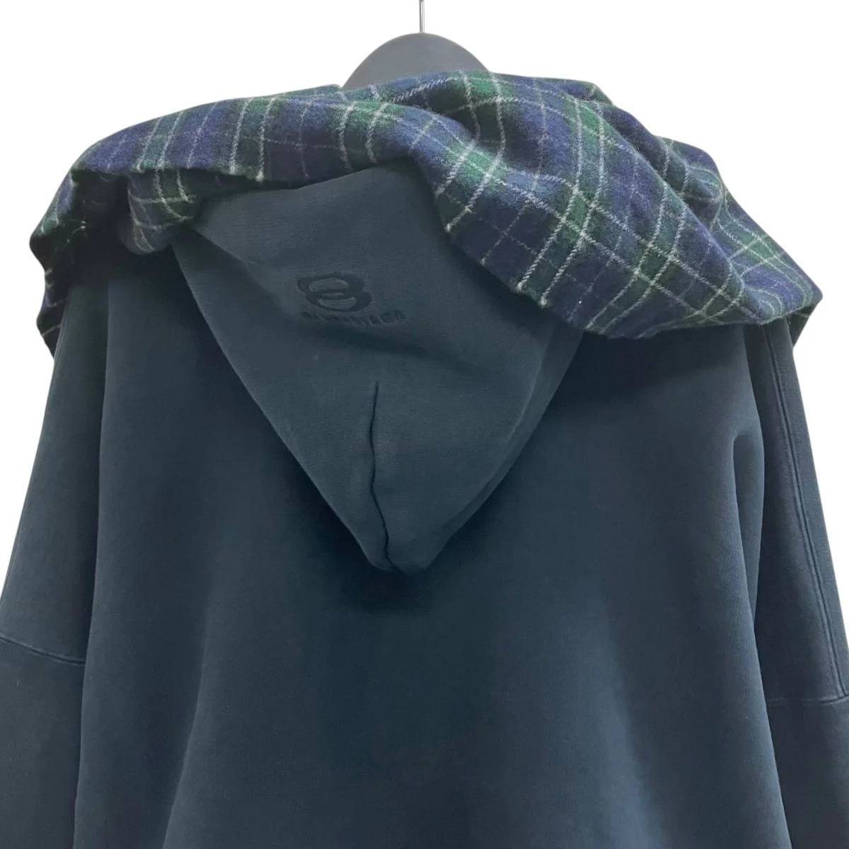 Scarf Zip-Up Hoodie マフラードッキングジップパーカー - Image 4
