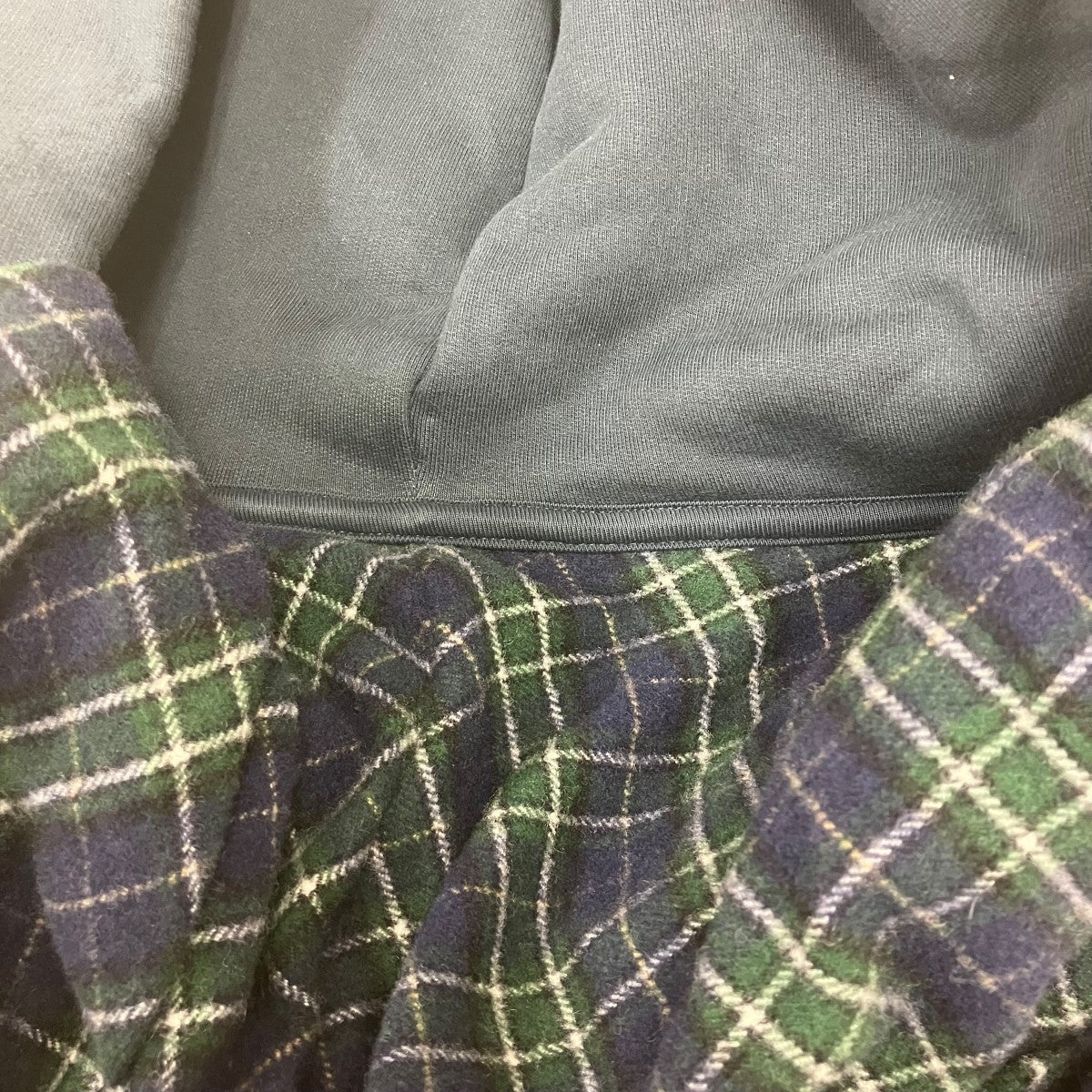 Scarf Zip-Up Hoodie マフラードッキングジップパーカー - Image 8