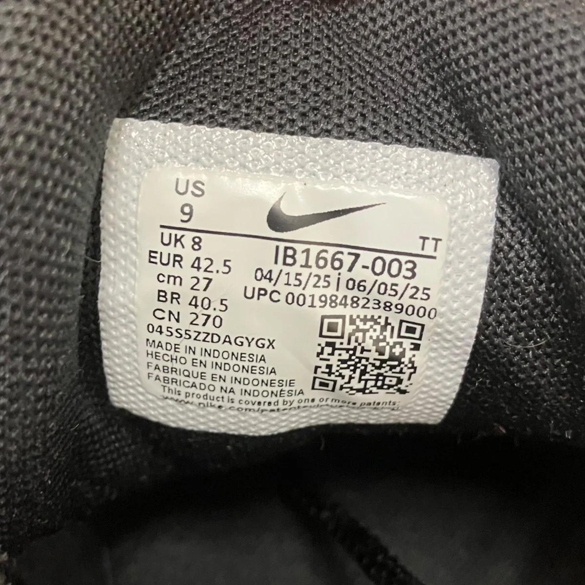 NIKE AIR MAX 95 BIG BUBBLE BLACK ローカットスニーカー - Image 7