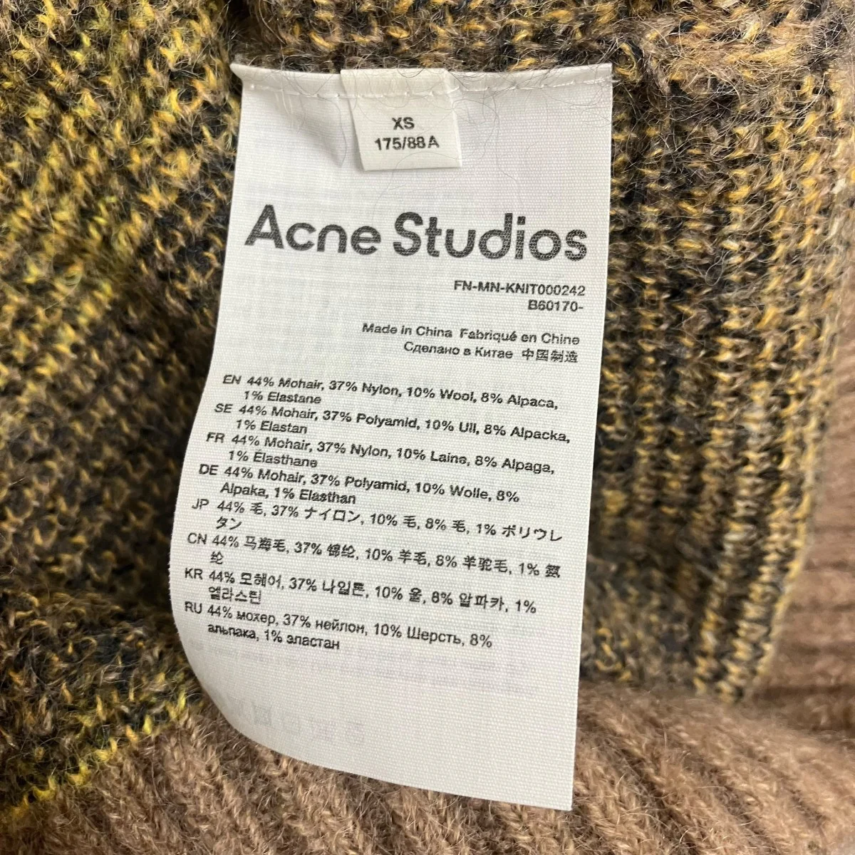 21SS Klinac Mohair Knit モヘアニット - Image 7