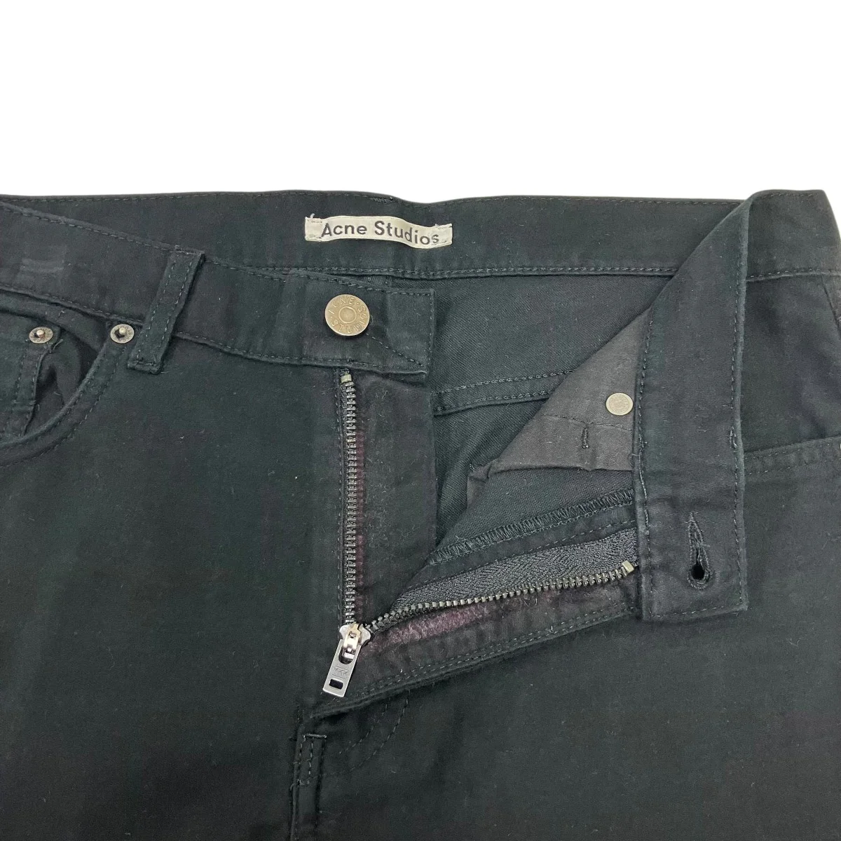 RIVER MOLESKIN BLACKモールスキンパンツ - Image 5