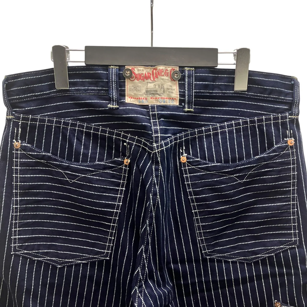 ショートストライプパンツ - Image 4