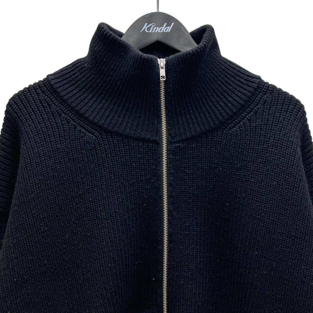 OVERSIZED DRIVERS KNIT ZIP JACKET ドライバーズニット - Image 2