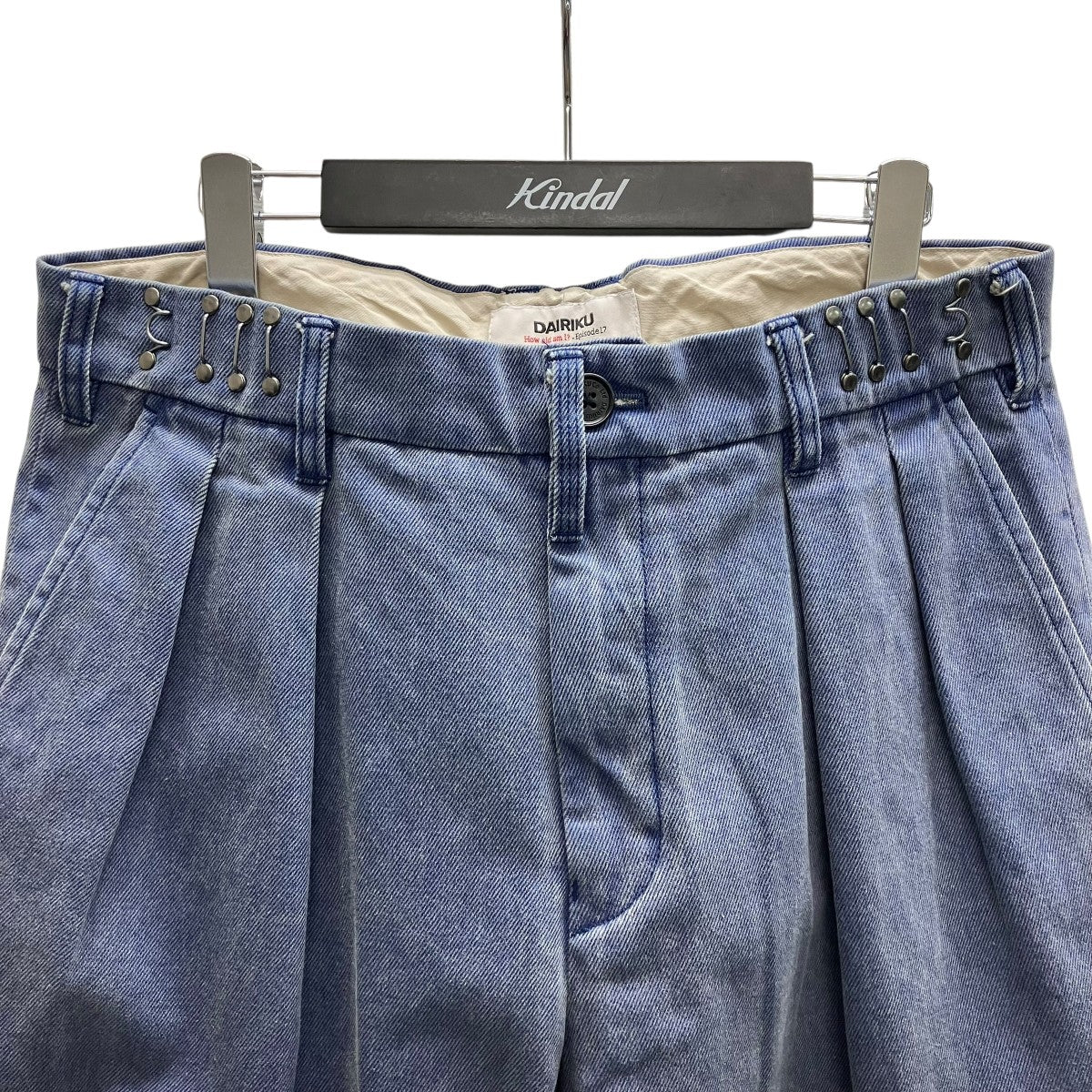 Wide Two Tuck Chino Pants デニムパンツ - Image 2