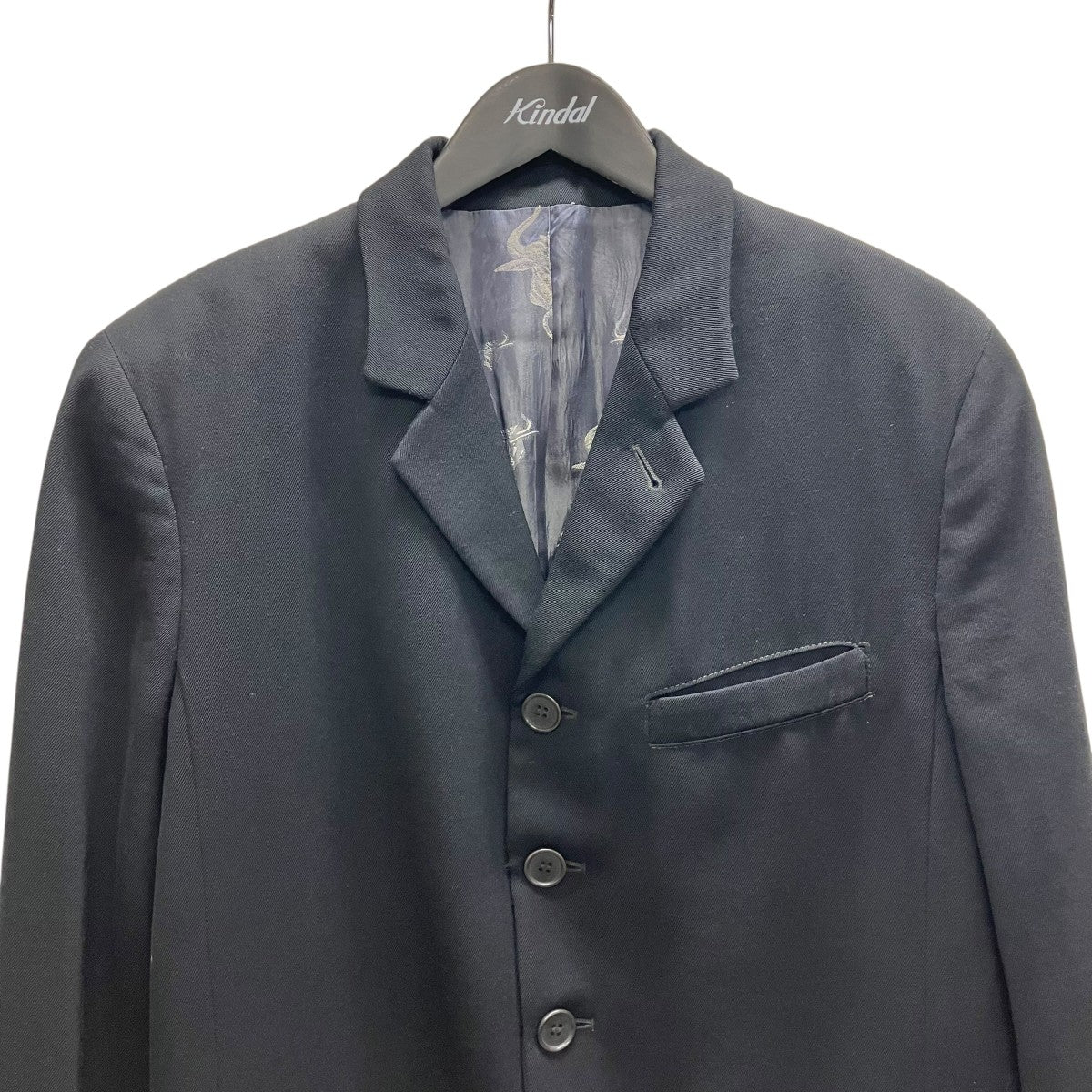 94AW 裏地バッファローデザインウールコート - Image 3