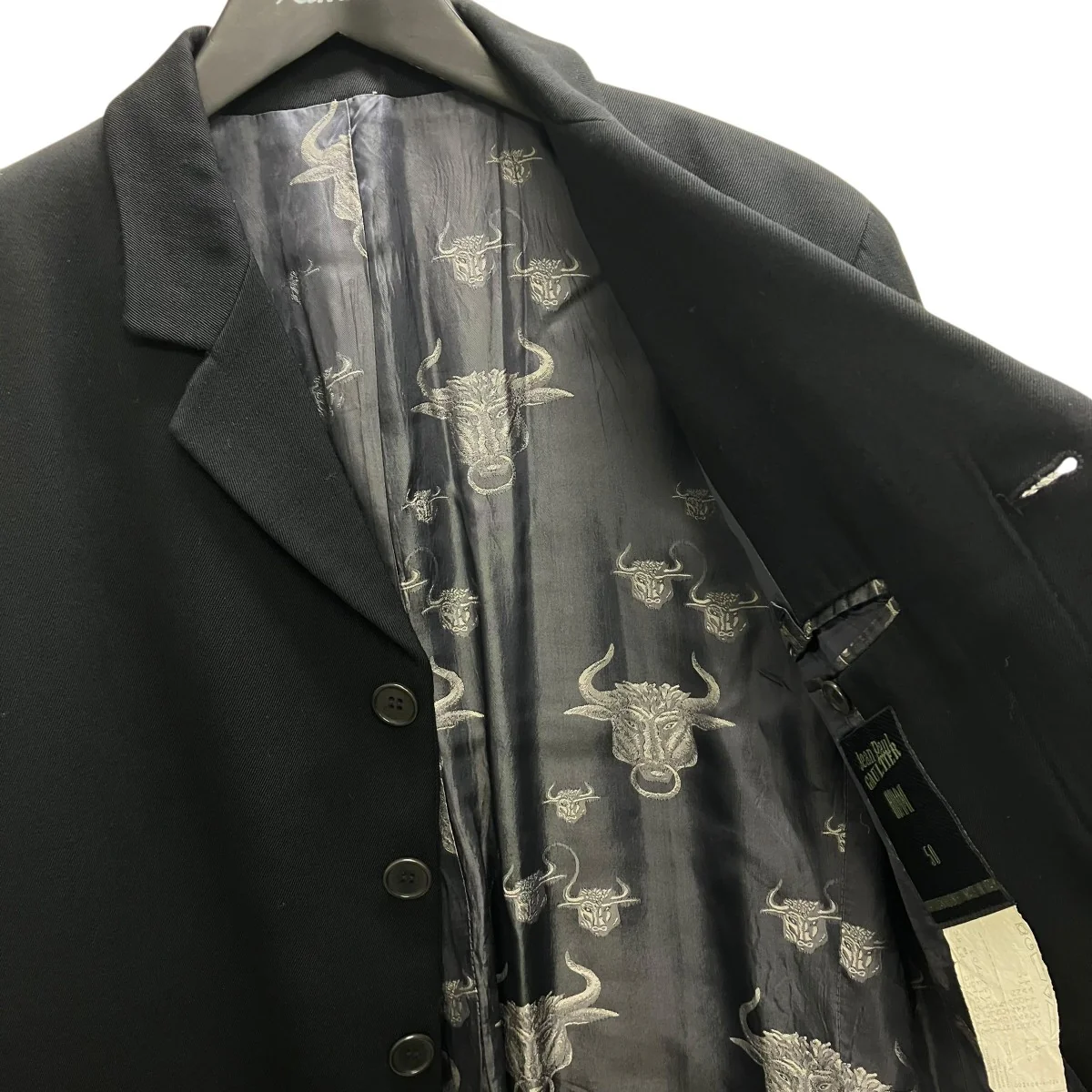 94AW 裏地バッファローデザインウールコート - Image 5