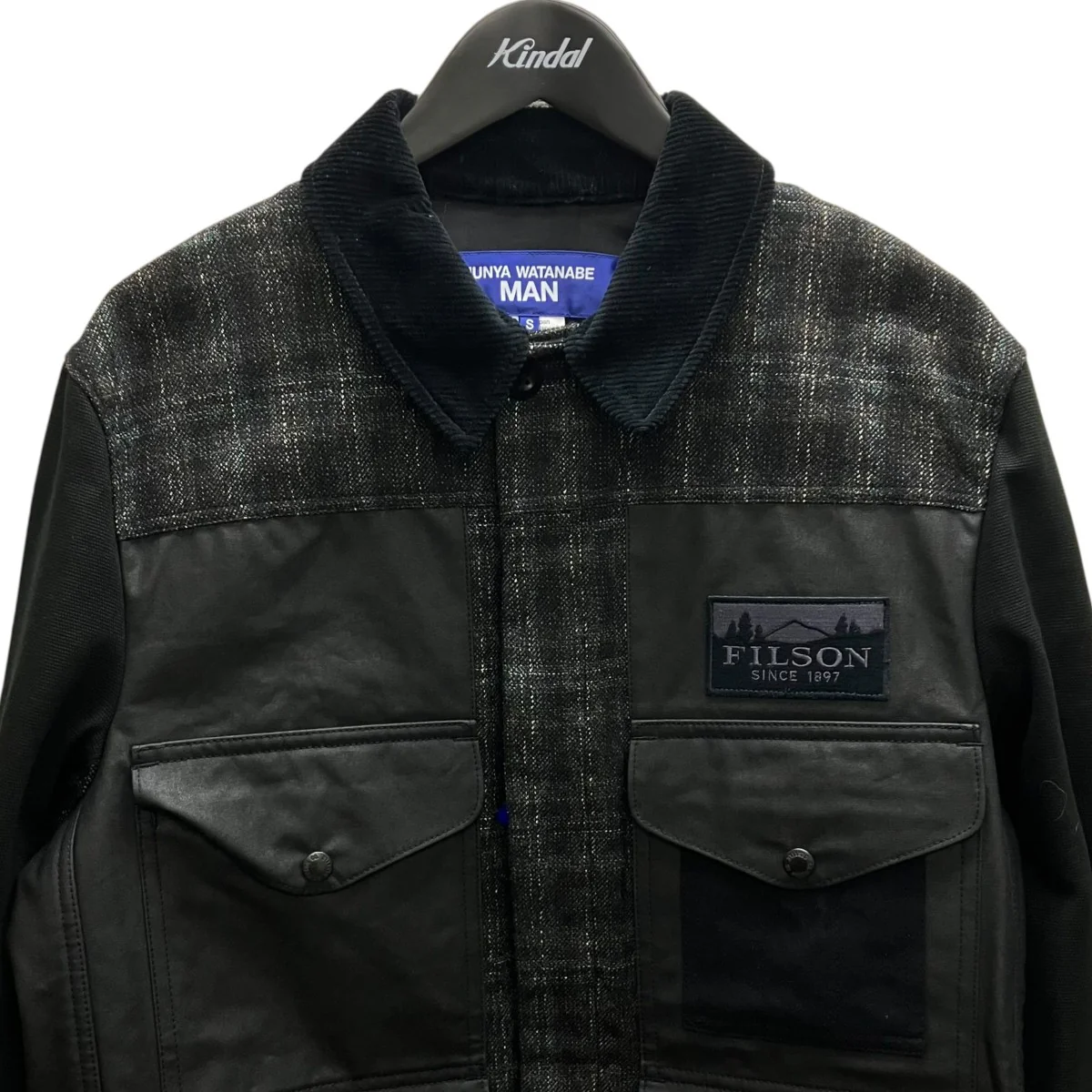 25AW WOOL TWEED CHECK COAT ジャケット - Image 2