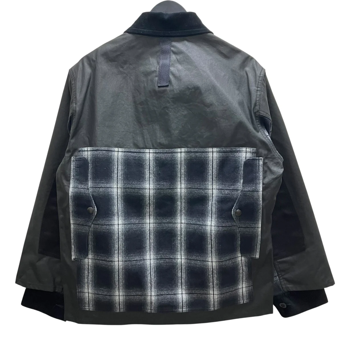 25AW合成皮革(ポリウレタン樹脂)Xウールモッサーチェック - Image 3