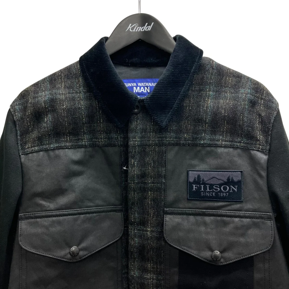 25AW WOOL TWEED CHECK COAT ジャケット - Image 3
