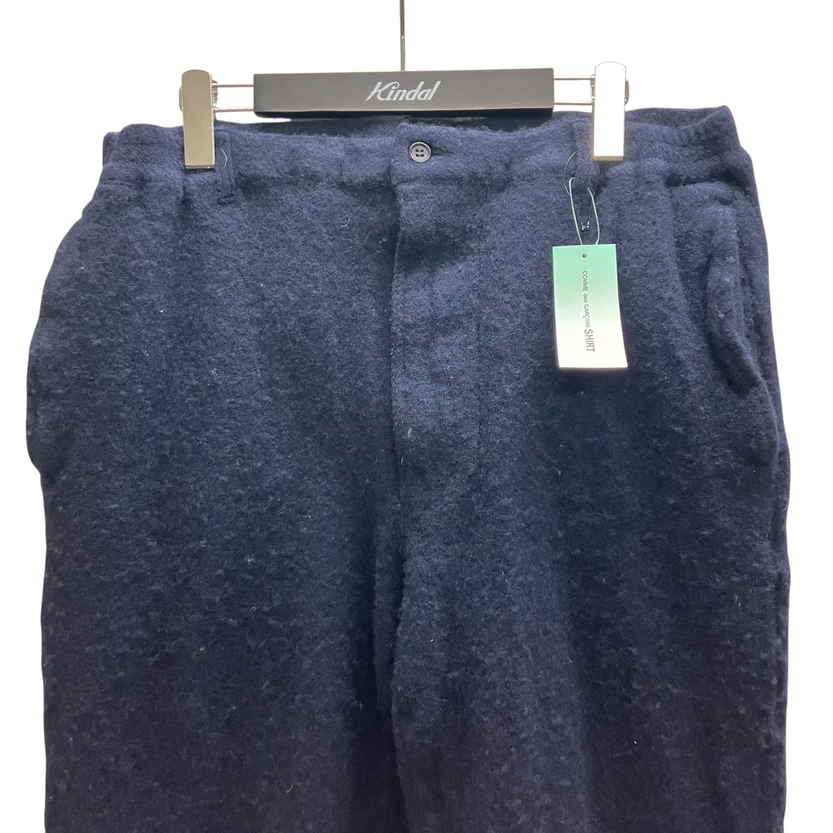 25AW wool nylon medium tweed garment treated Pants ウールパンツ - Image 3