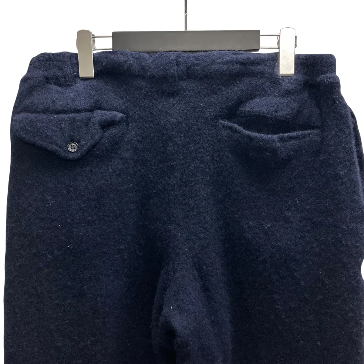 25AW wool nylon medium tweed garment treated Pants ウールパンツ - Image 4