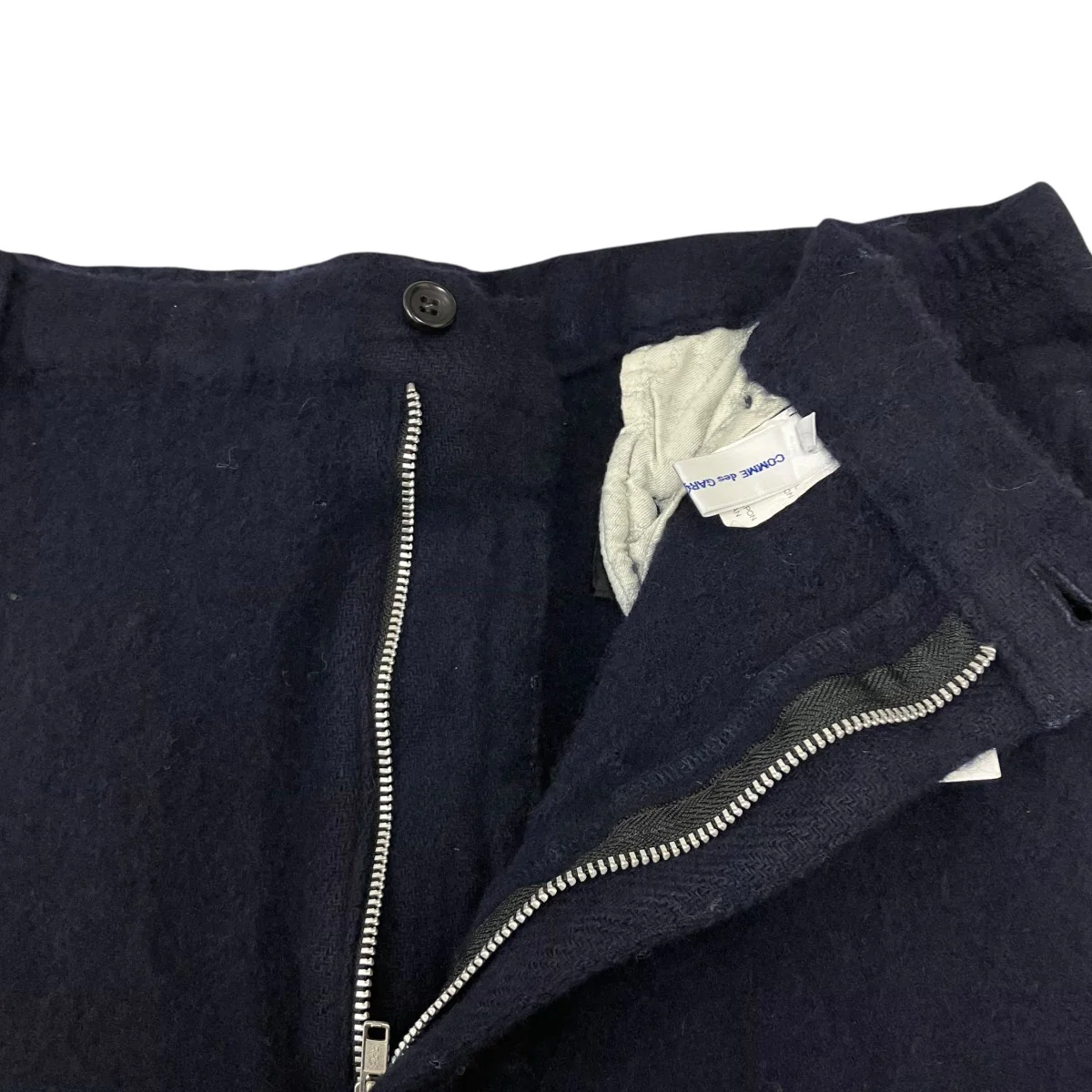 25AW wool nylon medium tweed garment treated Pants ウールパンツ - Image 5