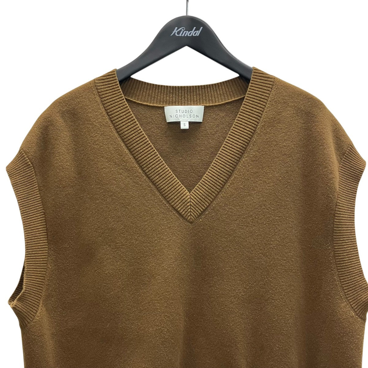 FOSS Merino Cotton 12GG Knit Vest ニットベスト - Image 2