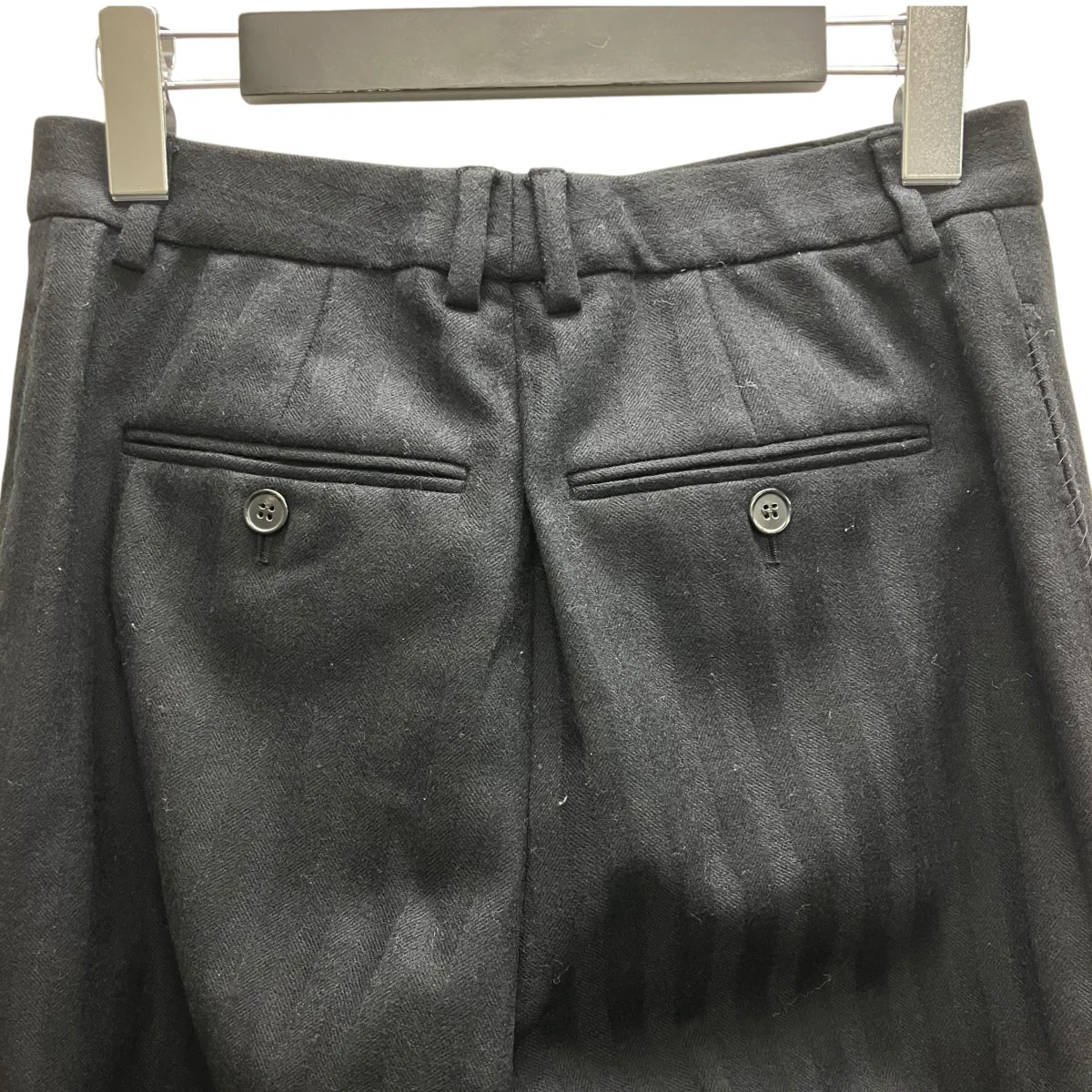 ストライプウールスラックスロングパンツ - Image 4