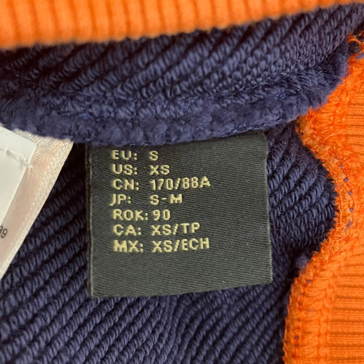 26SS BACCHUS   NVY ORG クルーネックスウェット - Image 6