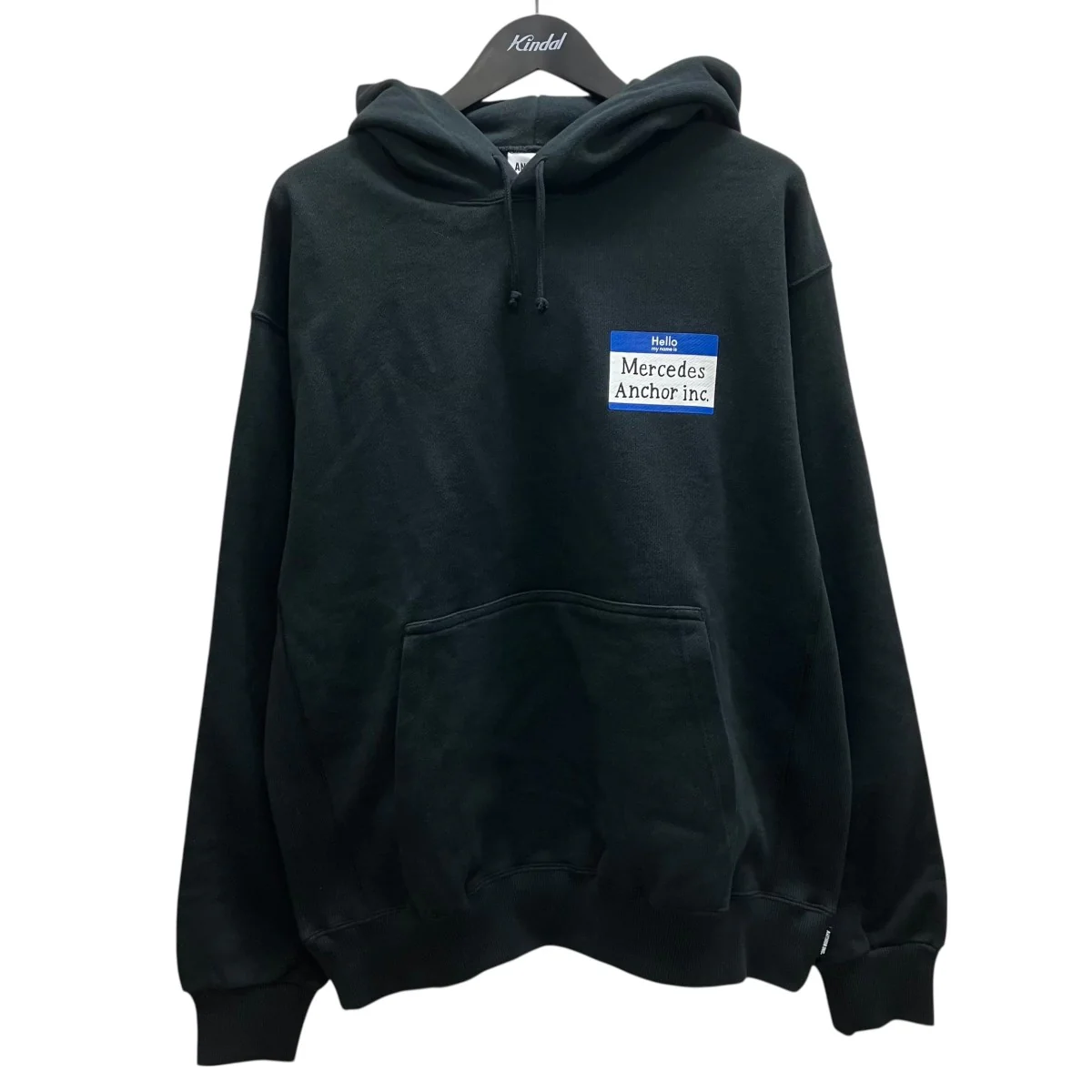 26SS NAME BADGE LABEL HOODIE プルオーバーパーカー