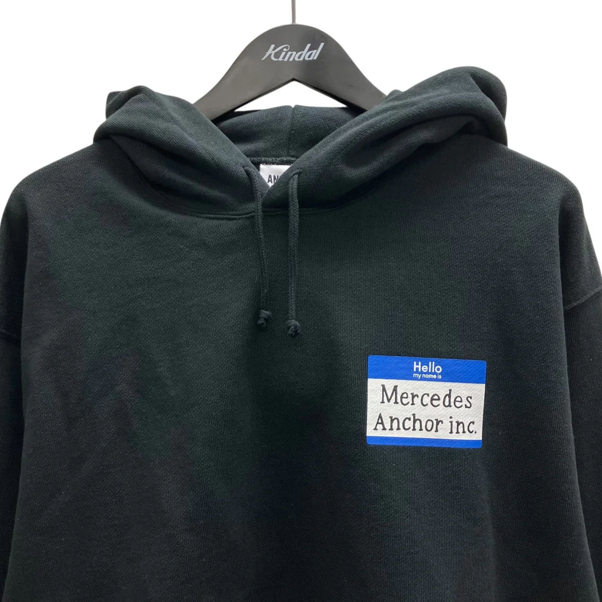 26SS NAME BADGE LABEL HOODIE プルオーバーパーカー - Image 3