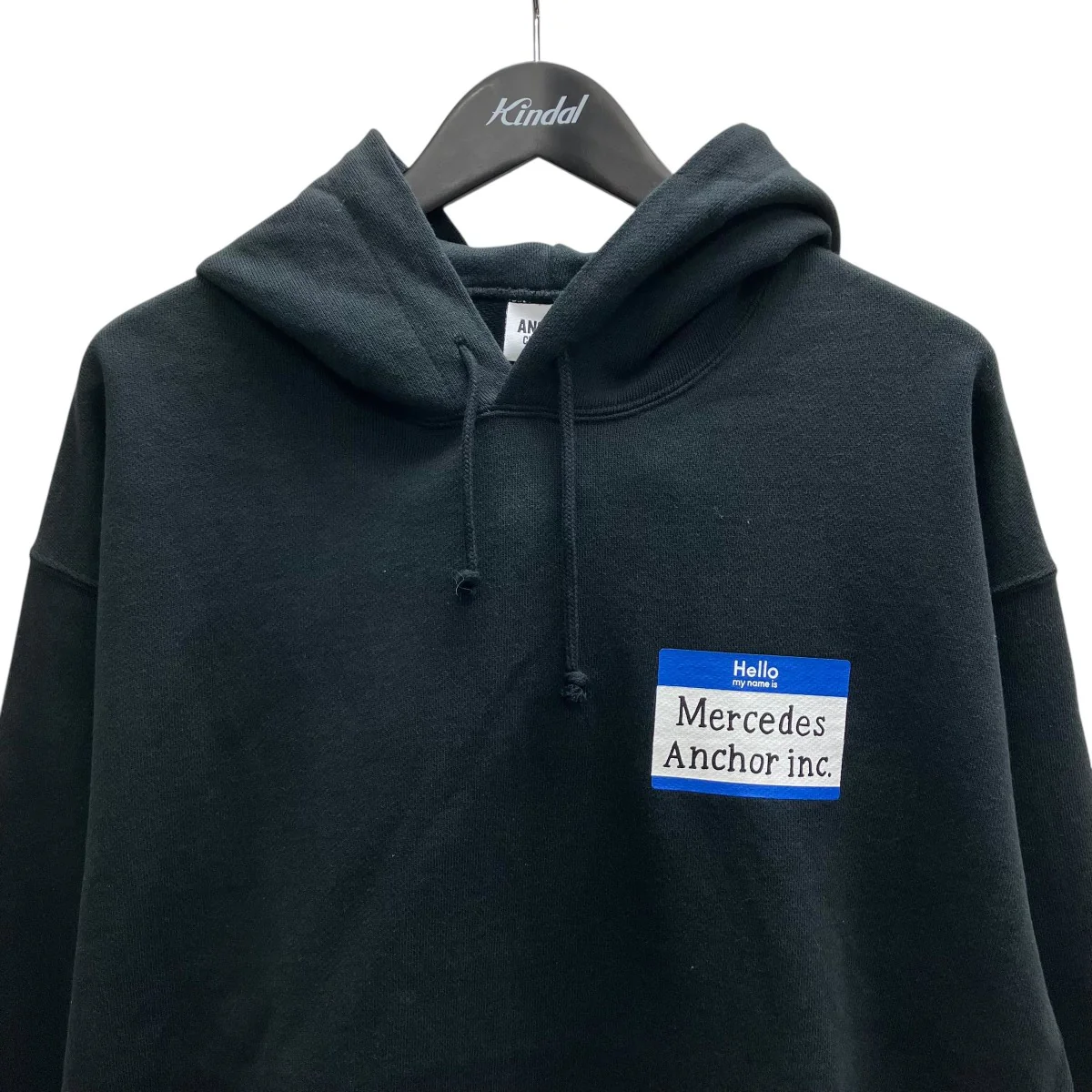 26SS NAME BADGE LABEL HOODIE プルオーバーパーカー - Image 3