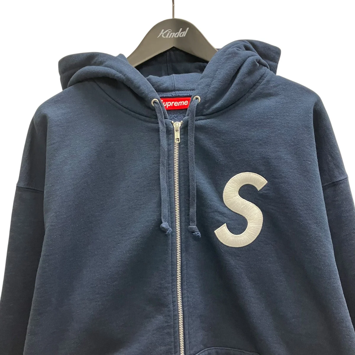 S Logo Zip Up Hooded Sweatshirtジップパーカー - Image 3