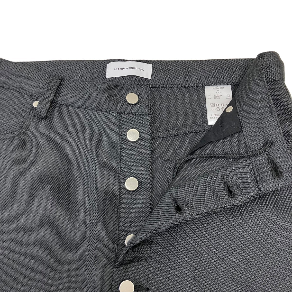26SS SARROUEL PANTS   BLACK サルエルパンツ - Image 5