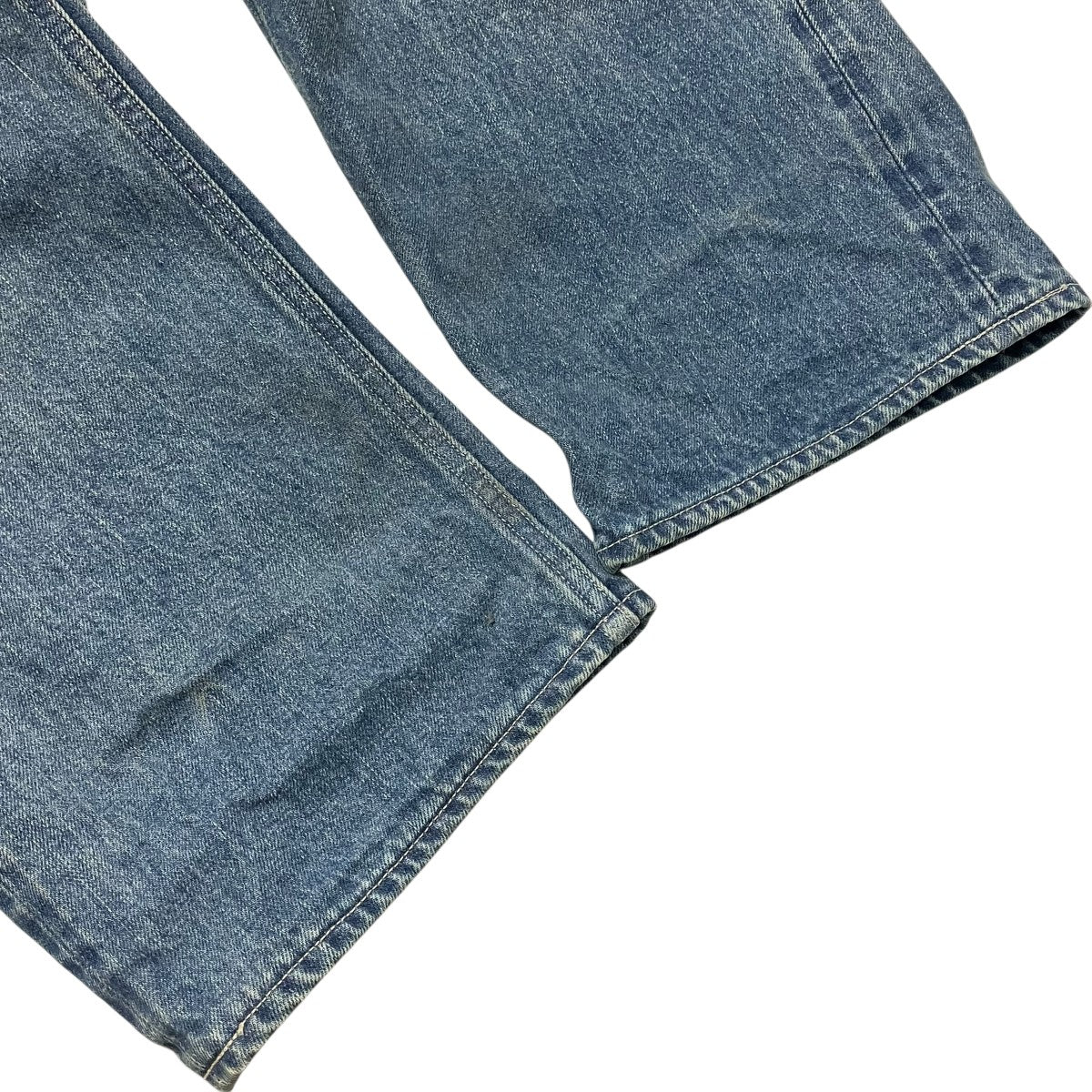 25AWSELVEDGE FADED HEAVY DENIM WIDE PANTSデニムパンツA25AP03DH - Image 8