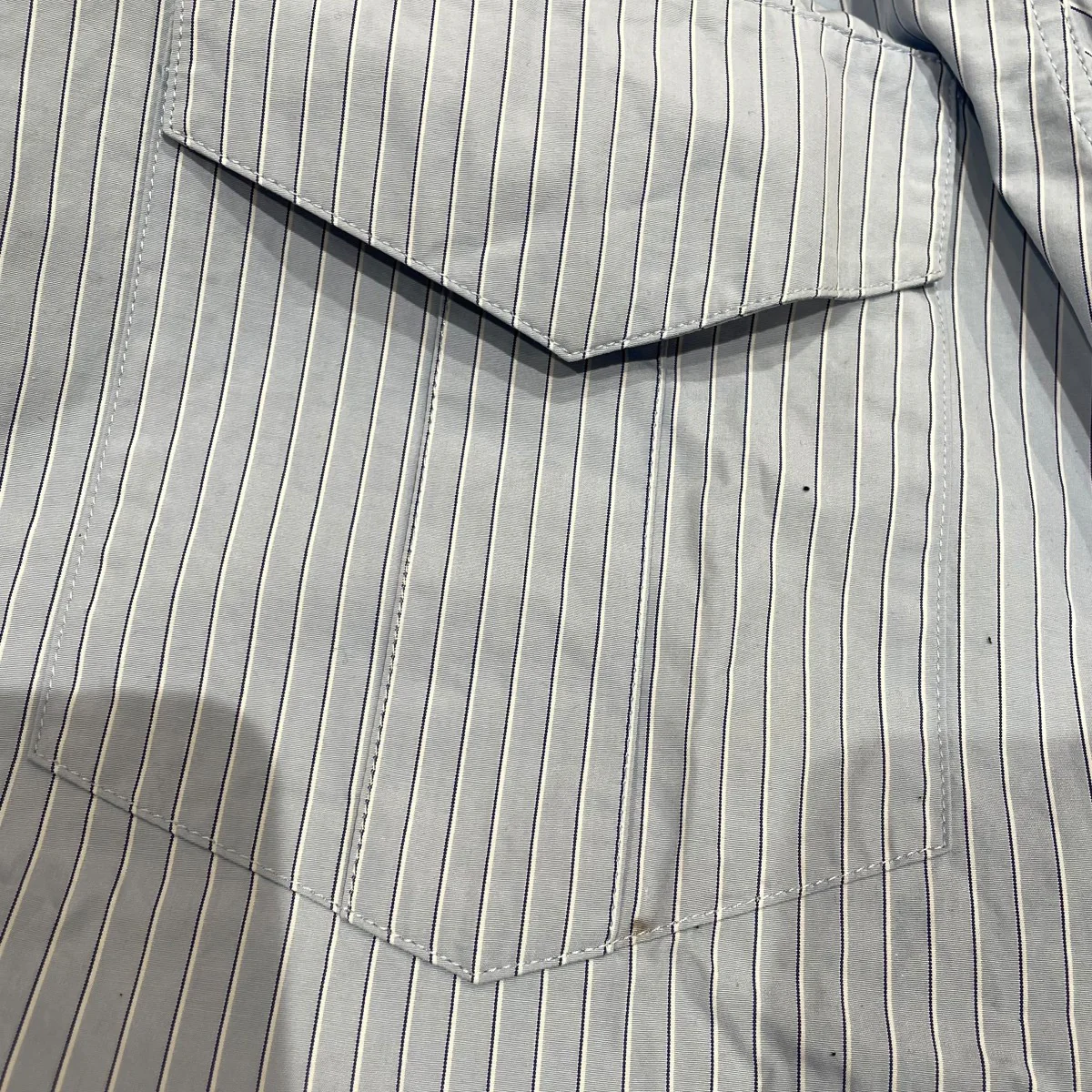 WEDNESDAY 7days shirtsストライプ長袖シャツJ24DL0108 - Image 8