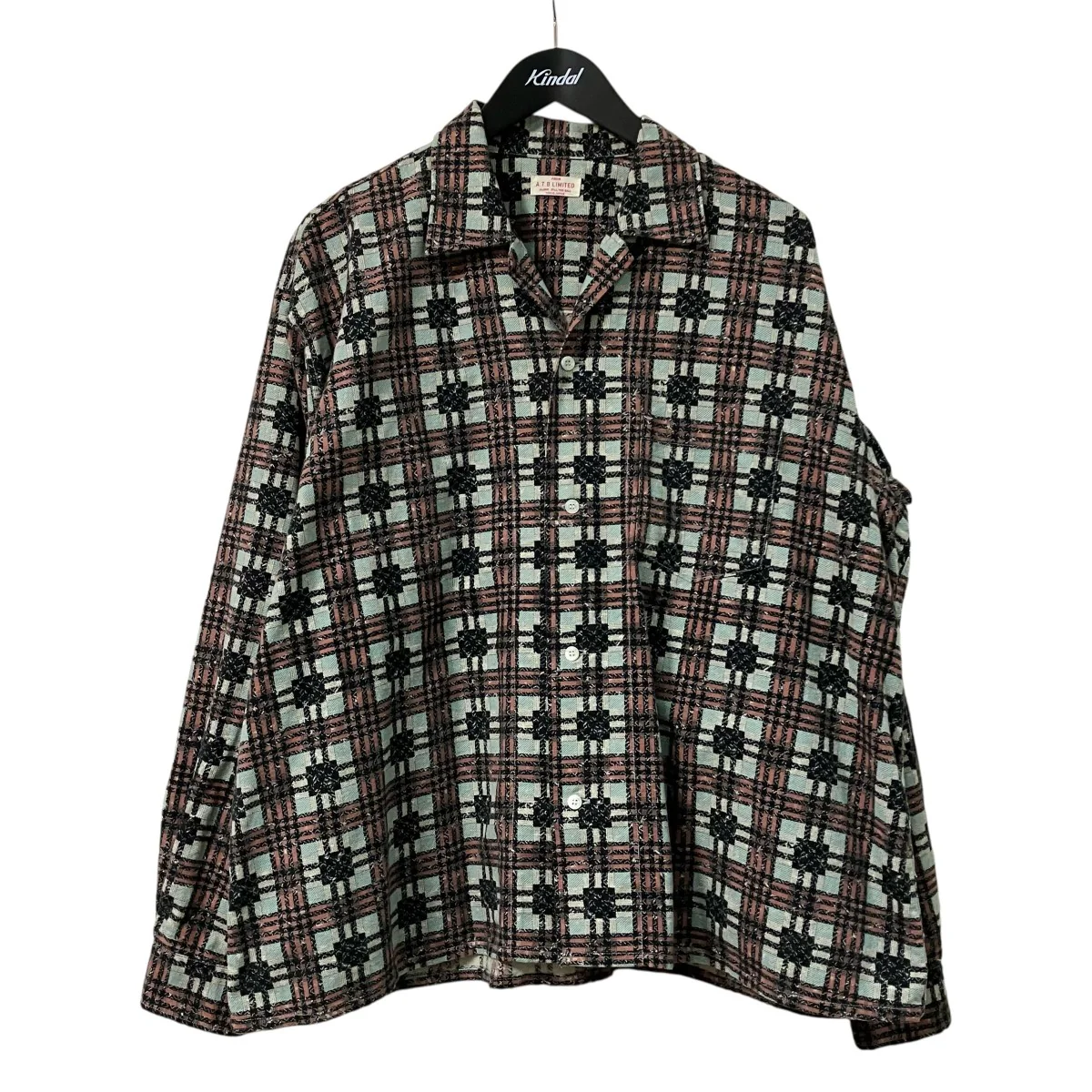 A．T．B PRINT NEL SHIRTSフランネルシャツ107-232008