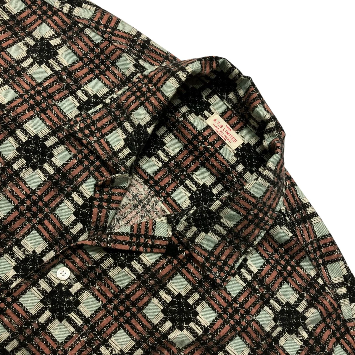 A．T．B PRINT NEL SHIRTSフランネルシャツ107-232008 - Image 3