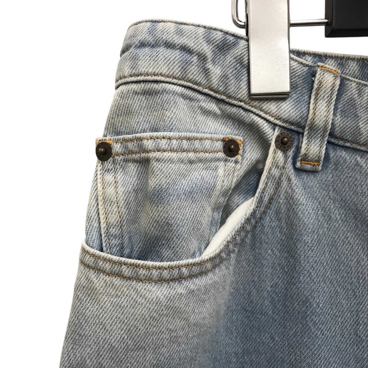 19SSワイドレッグデニムデニムパンツS32LA0173 - Image 9