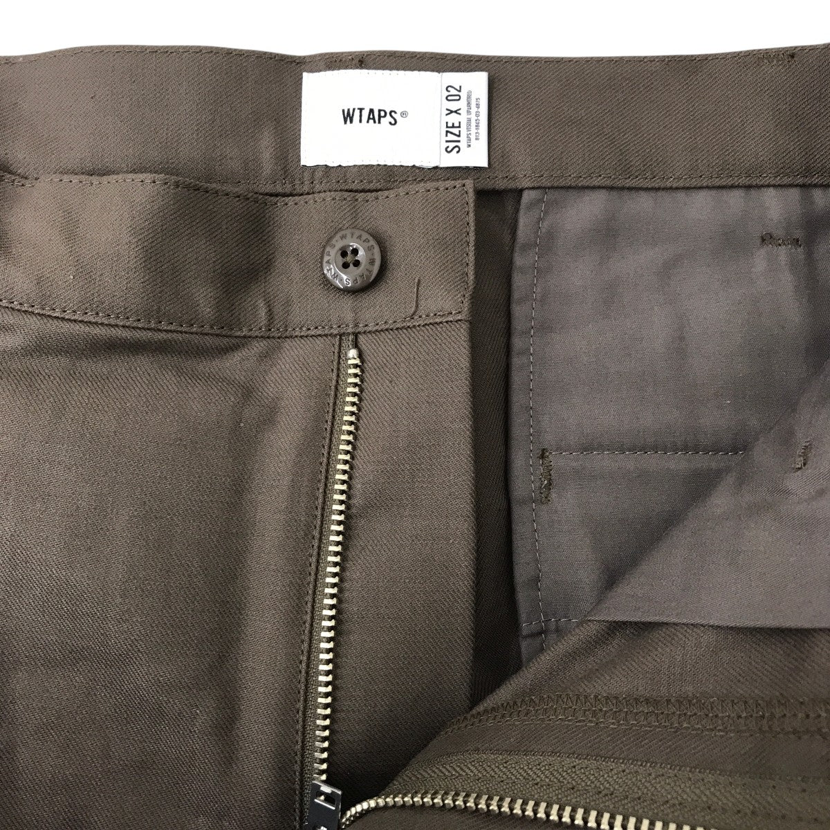 WRKT2503   TROUSERS   COTTON． TWILLタックパンツ251CWDT-PTM10 - Image 3
