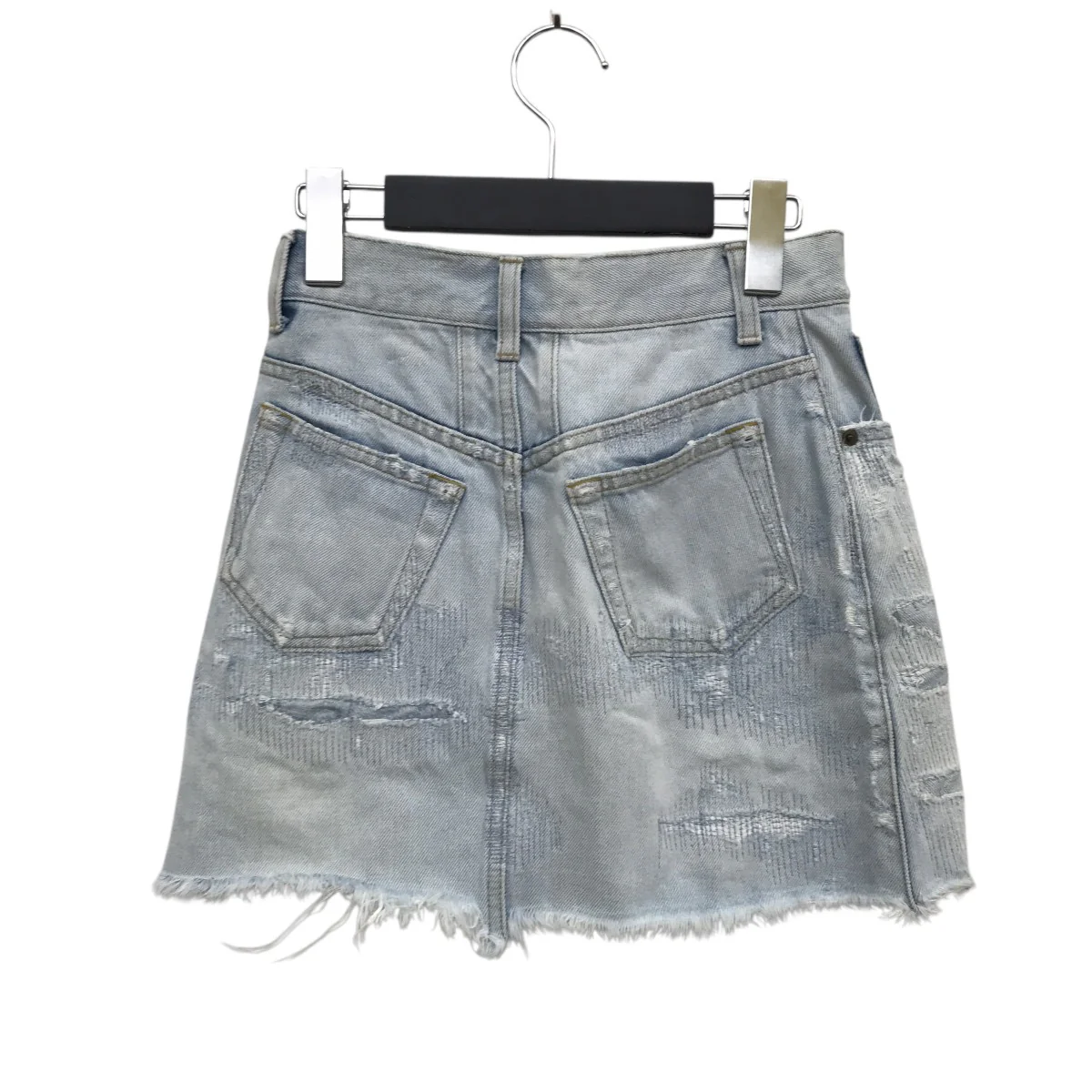 Repaired Denim Mini Skirtデニムスカート - Image 2