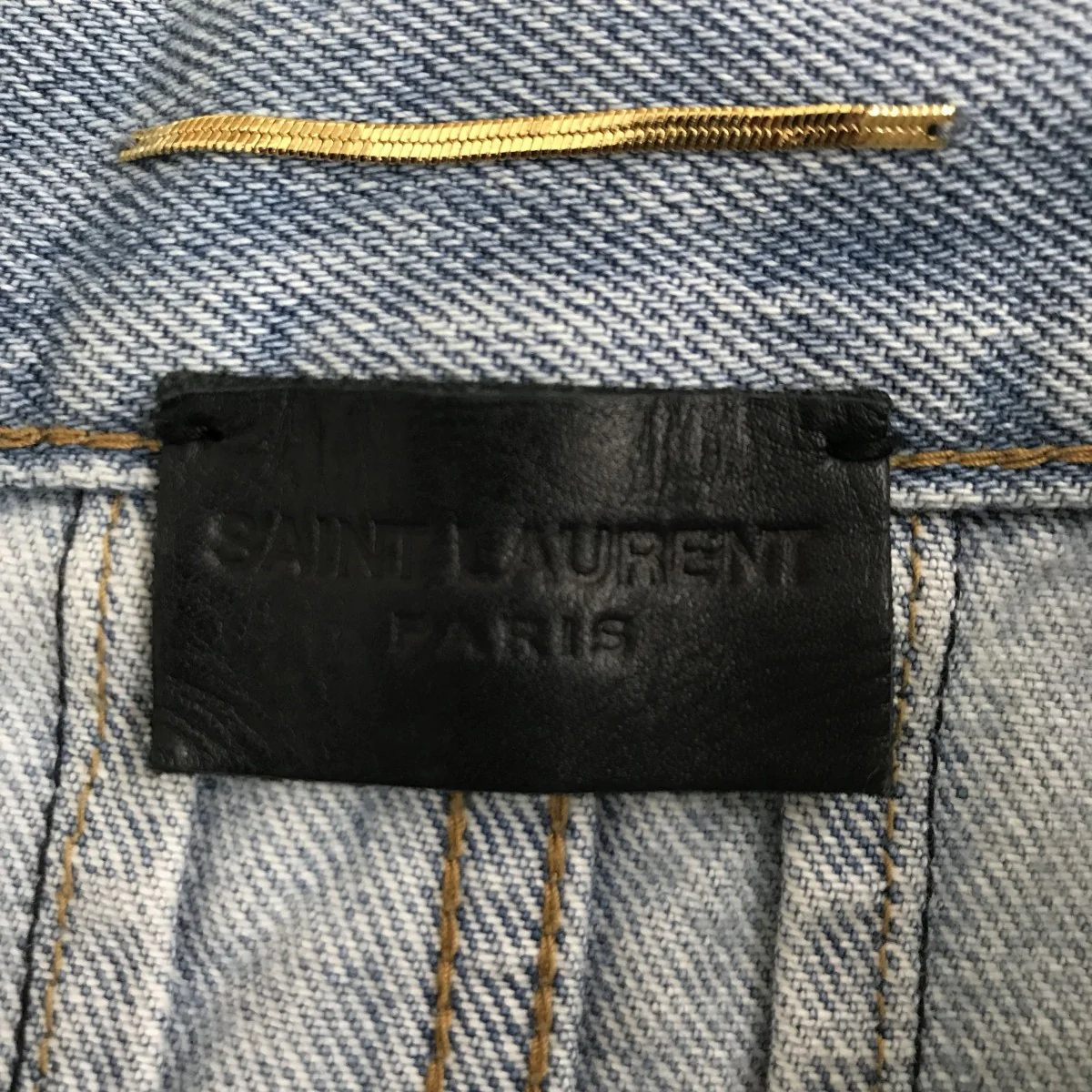 Repaired Denim Mini Skirtデニムスカート - Image 4