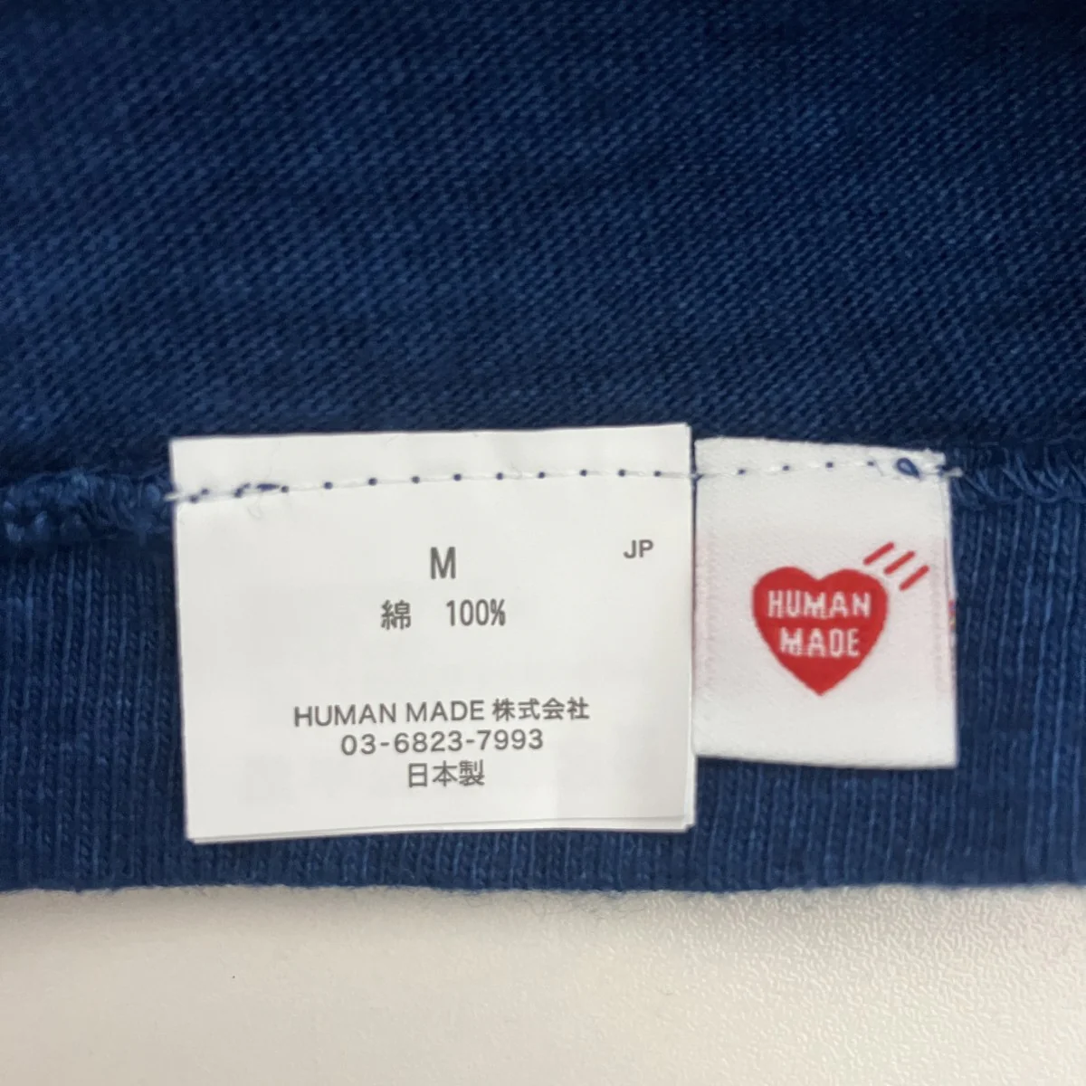 Indigo DyedTシャツ - Image 4
