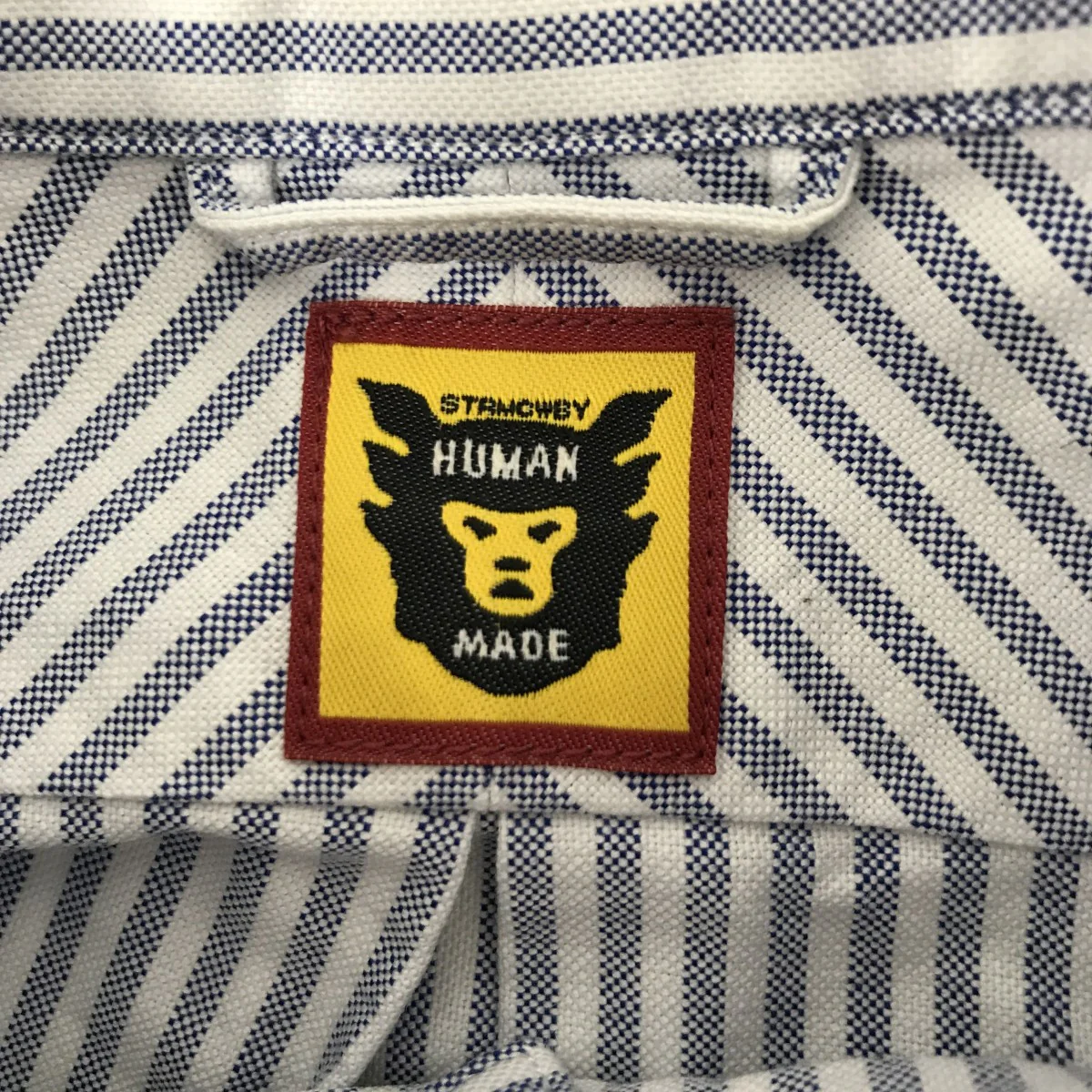 STRIPED OXFORD BD SHIRTストライプシャツHM28SH007 - Image 3
