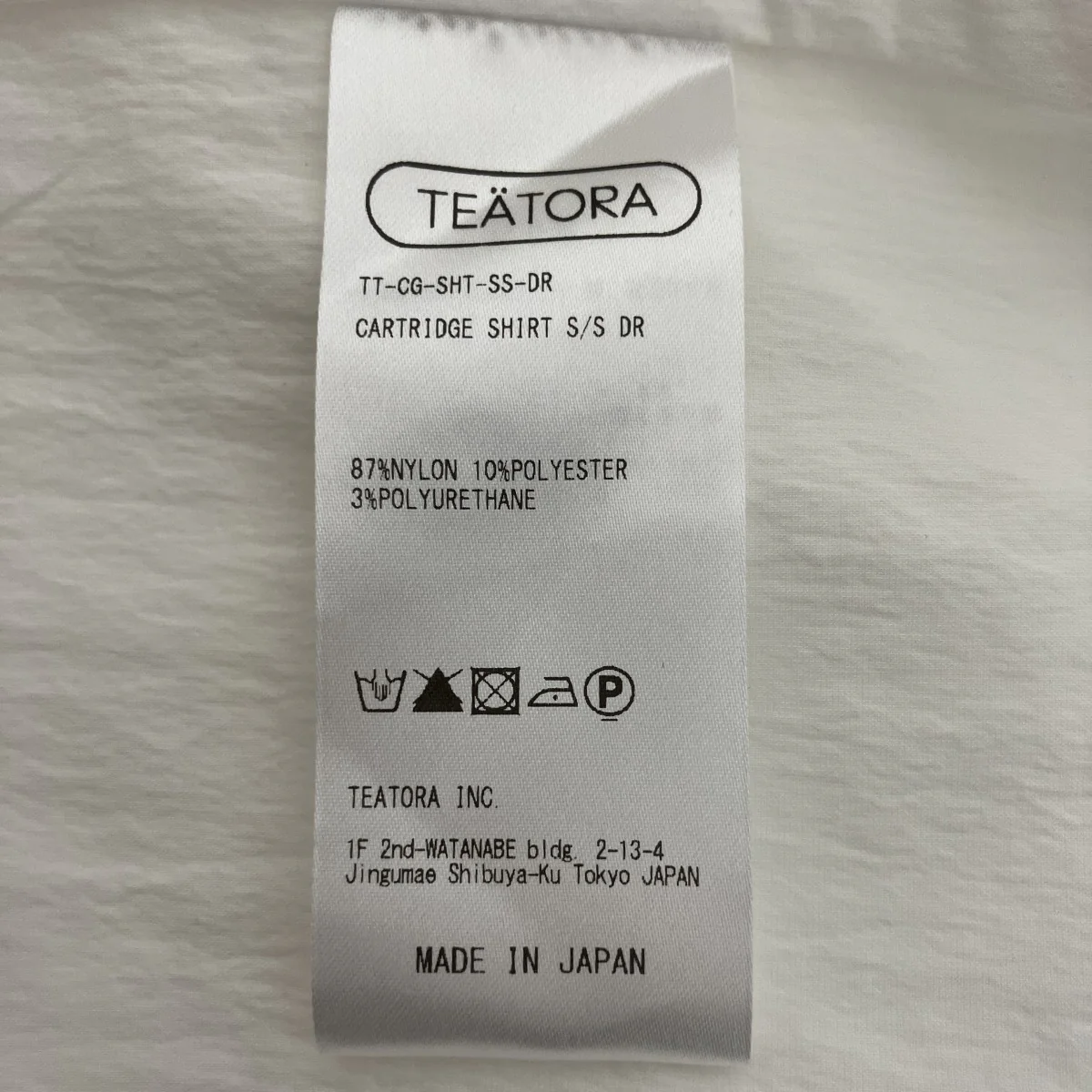 CARTRIDGE SHIRT半袖シャツTT-CG-SHT-SS-DR - Image 4