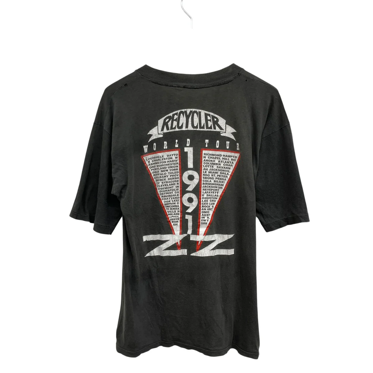 90s ZZTOP RECYCLERTシャツ - Image 2