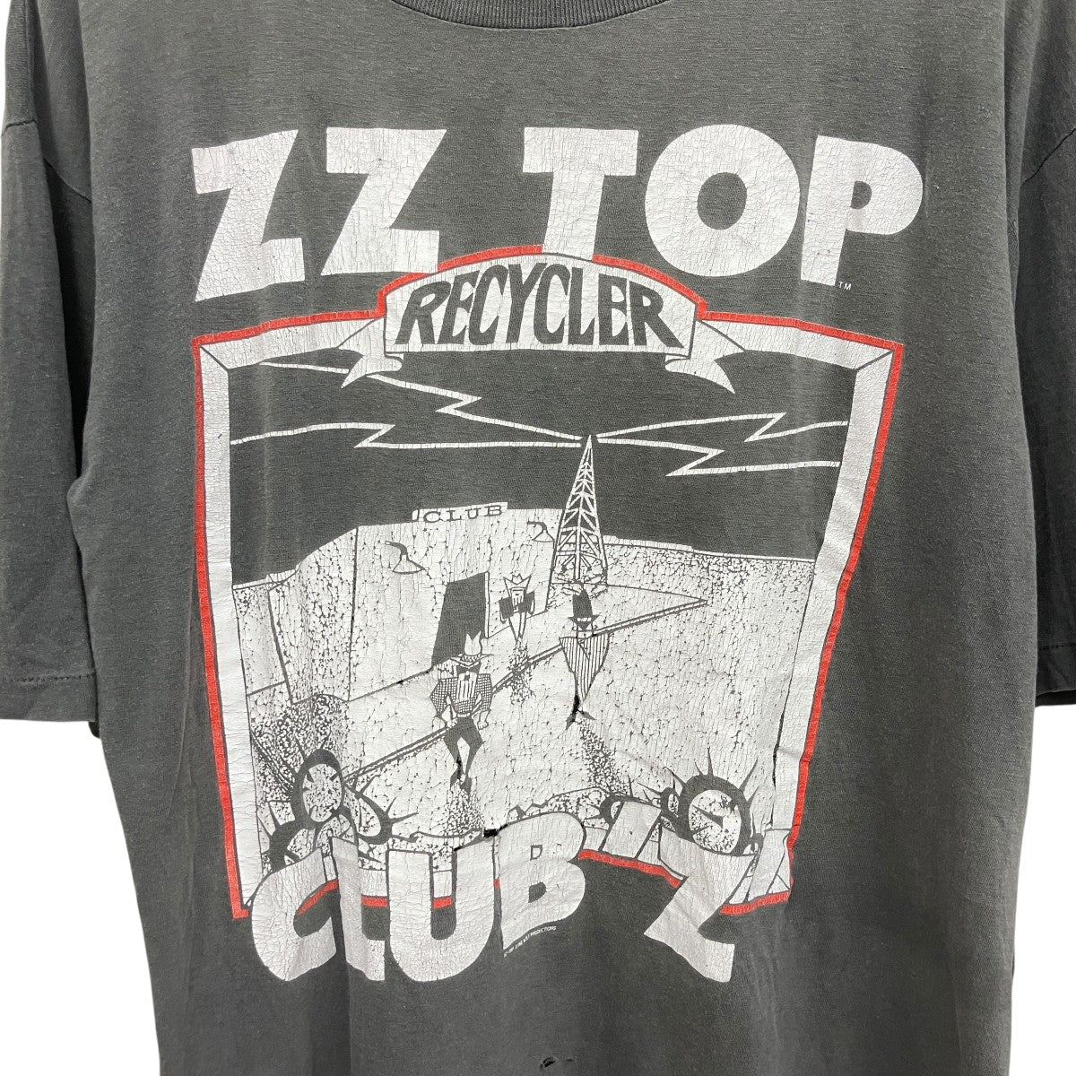 90s ZZTOP RECYCLERTシャツ - Image 3