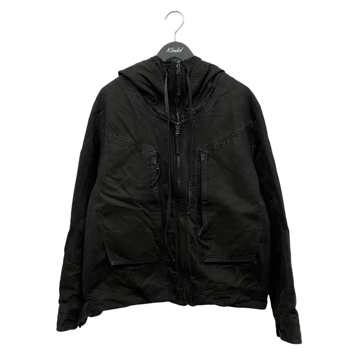 Double front hood parkaUSED加工フーデッドジャケット242-J02-299SG