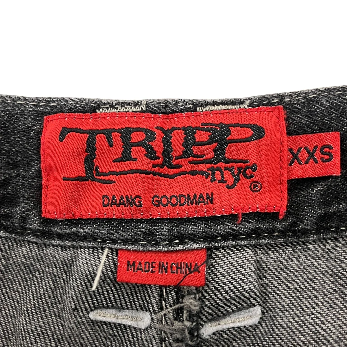 X-STRAP PANTSデニムパンツ - Image 4