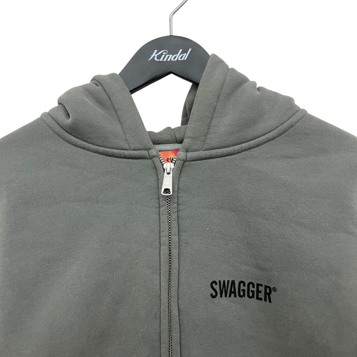 BACK LOGO HOODIEジップパーカーSWG24-HO04 - Image 5