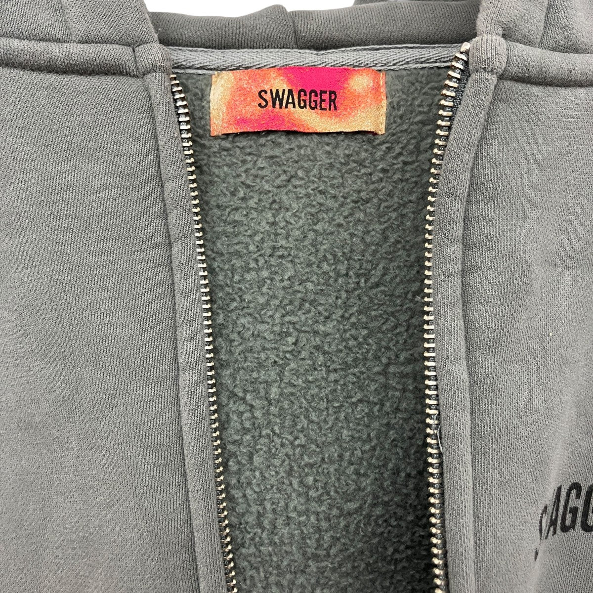 BACK LOGO HOODIEジップパーカーSWG24-HO04 - Image 6