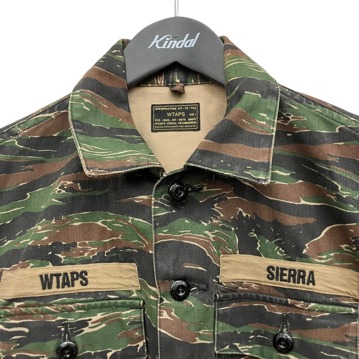 BUDS SS 02カモフラージュ柄半袖シャツ171GWDT-SHM03 - Image 5