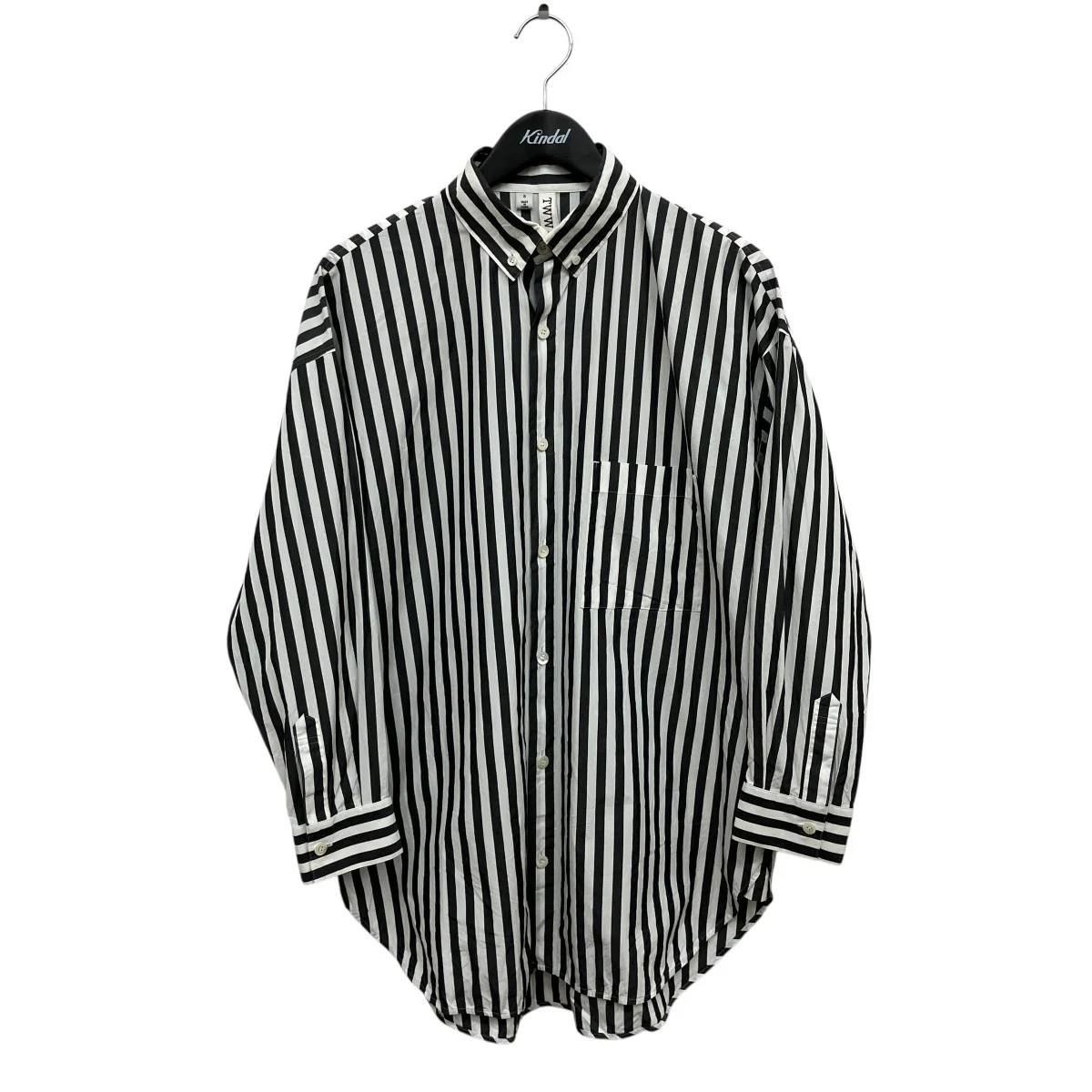 BIG TUCK UP SHIRT BDストライプシャツ