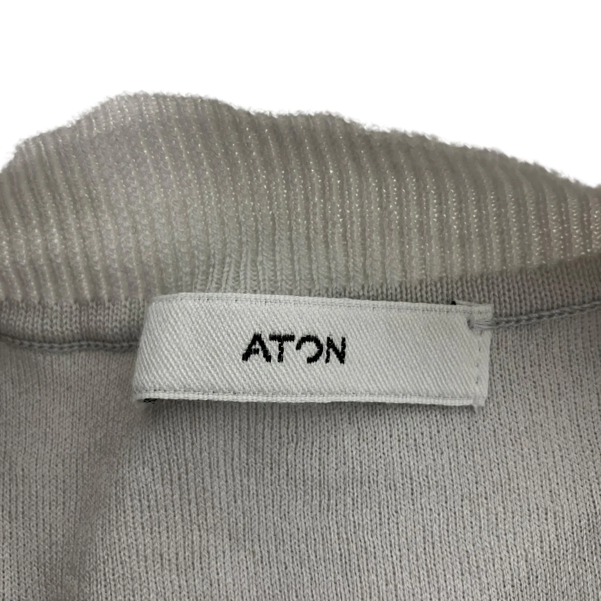 50 2 NATURAL DYED ORGANIC半袖ニットKRAGGM0203 - Image 3