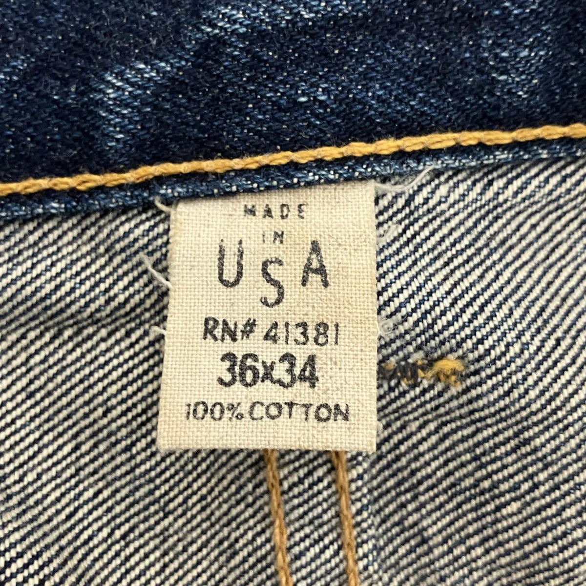JAPAN WOVENダメージ加工デニムパンツ - Image 5