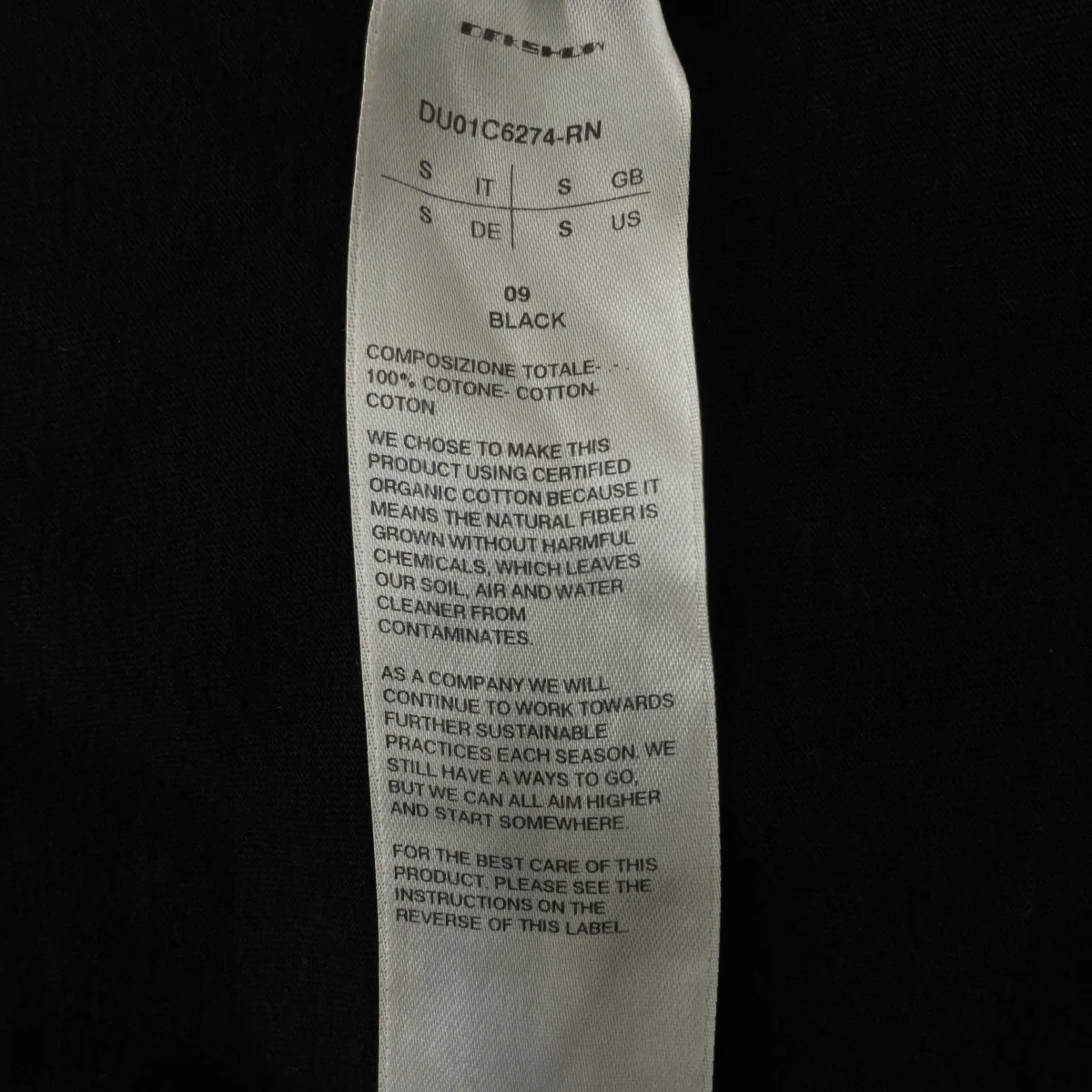 Oversized T-Shirt半袖カットソーDU01C6274-RN - Image 4