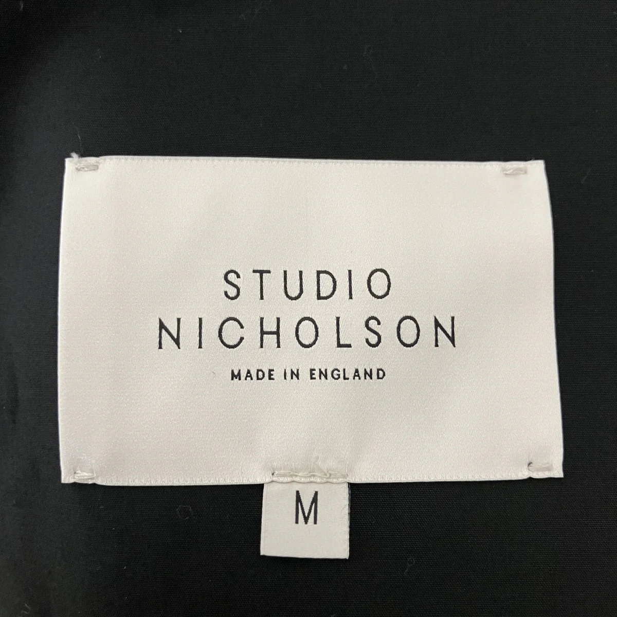 BONDED POWDER COTTON DOUBLE LAPEL MAC DELUMコートSNM-357 - Image 3