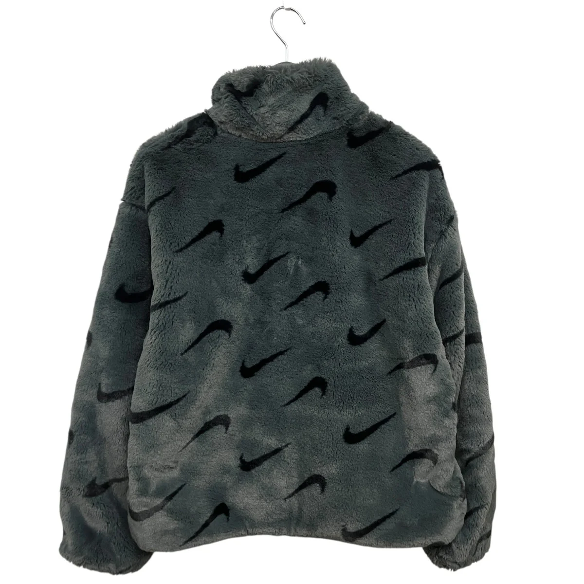 AS W NSW FX FUR AOP JKT DK SMOKE GREYジャケットDQ6843-070 - Image 2