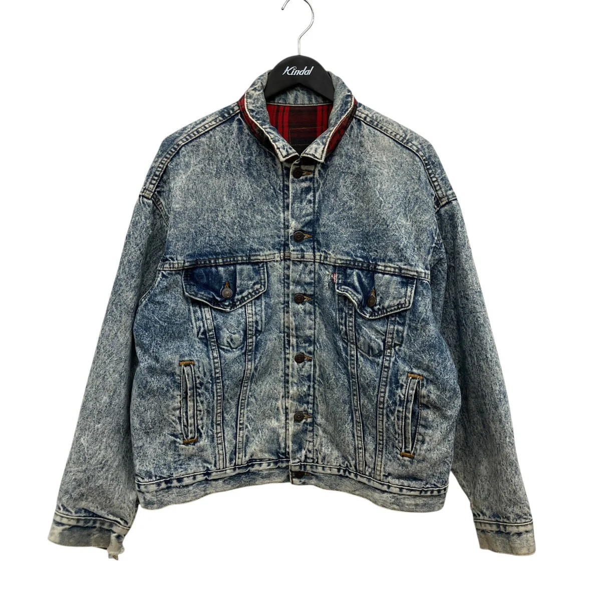Chemical Wash Flannel Lined Denim Jacketデニムジャケット70147-9319