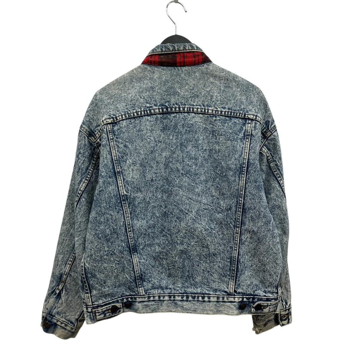 Chemical Wash Flannel Lined Denim Jacketデニムジャケット70147-9319 - Image 2